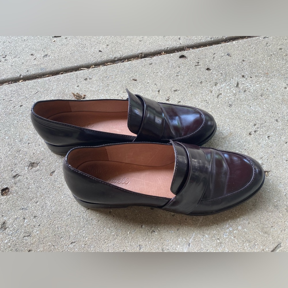 Madewell Elin Leather Slip On Loafer